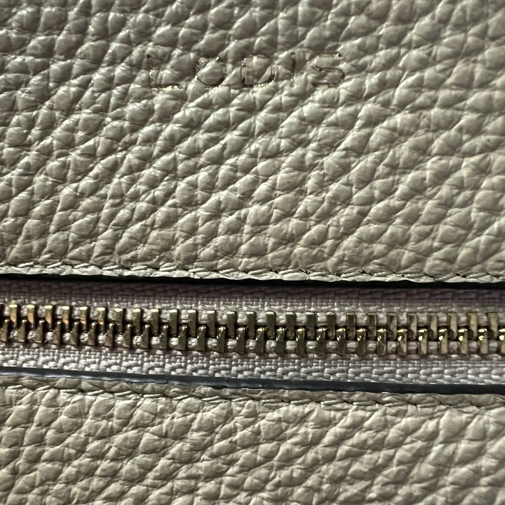 Lidos Tan Leather Wristlet